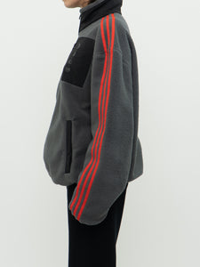 FC BEYERN MUNCHEN x ADIDAS x Red Stripe Fleece (M, L)