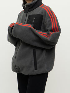 FC BEYERN MUNCHEN x ADIDAS x Red Stripe Fleece (M, L)