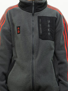 FC BEYERN MUNCHEN x ADIDAS x Red Stripe Fleece (M, L)