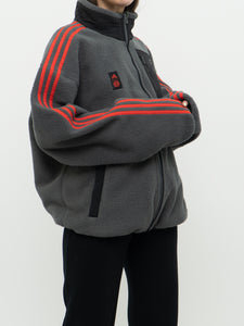 FC BEYERN MUNCHEN x ADIDAS x Red Stripe Fleece (M, L)