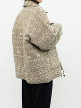 Load image into Gallery viewer, Vintage x Pure Wool Llama Pattern Jacket