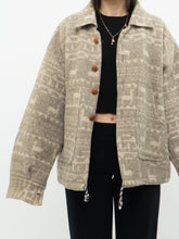 Load image into Gallery viewer, Vintage x Pure Wool Llama Pattern Jacket