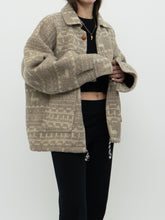 Load image into Gallery viewer, Vintage x Pure Wool Llama Pattern Jacket