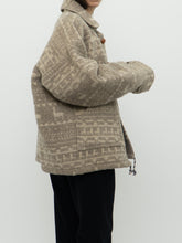 Load image into Gallery viewer, Vintage x Pure Wool Llama Pattern Jacket