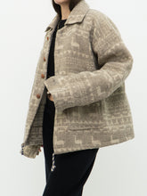 Load image into Gallery viewer, Vintage x Pure Wool Llama Pattern Jacket