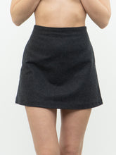 Load image into Gallery viewer, WILFRED x Grey Wool Mini Skirt (S, M)