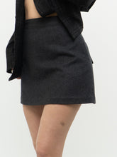 Load image into Gallery viewer, WILFRED x Grey Wool Mini Skirt (S, M)