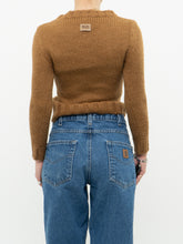 Load image into Gallery viewer, Vintage x DOLCE &amp; GABBANA Camel Knit Fitted Sweater (XS, S)