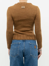 Load image into Gallery viewer, Vintage x DOLCE &amp; GABBANA Camel Knit Fitted Sweater (XS, S)