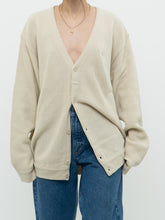 Load image into Gallery viewer, Vintage x Made in Korea x ARNOLD PALMER Cozy Beige Knit Cardigan (XS-XL)