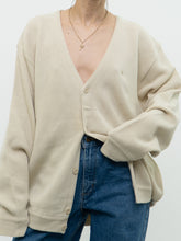 Load image into Gallery viewer, Vintage x Made in Korea x ARNOLD PALMER Cozy Beige Knit Cardigan (XS-XL)