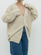 Load image into Gallery viewer, Vintage x Made in Korea x ARNOLD PALMER Cozy Beige Knit Cardigan (XS-XL)