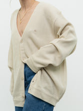 Load image into Gallery viewer, Vintage x Made in Korea x ARNOLD PALMER Cozy Beige Knit Cardigan (XS-XL)