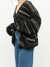 Load image into Gallery viewer, Vintage x Made in Canada x Mult-Knit Oversized Cozy Cardigan (XS-XL)