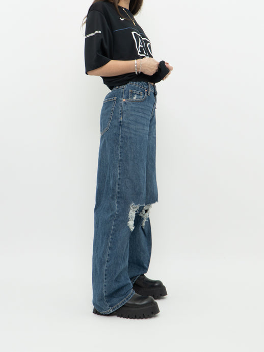 Deadstock x WILD FABLE x Distressed Baggy Jeans (M)