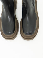 Load image into Gallery viewer, ALIAS MAE x Black, Brown Leather Platform Boot (10, 10.5)