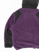 Load image into Gallery viewer, HUF x Purple, Black Hooded Fleece Jacket (L-XXL)