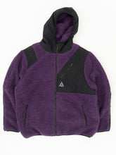 Load image into Gallery viewer, HUF x Purple, Black Hooded Fleece Jacket (L-XXL)