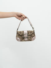 Load image into Gallery viewer, KATHY VAN ZEELAND x Pink And Brown Crown Mini Purse