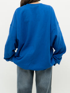 Modern x Cozy Cobalt Blue Oversized Crewneck (XS-XXL)