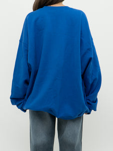 Modern x Cozy Cobalt Blue Oversized Crewneck (XS-XXL)