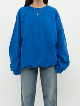 Load image into Gallery viewer, Modern x Cozy Cobalt Blue Oversized Crewneck (XS-XXL)