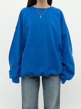 Load image into Gallery viewer, Modern x Cozy Cobalt Blue Oversized Crewneck (XS-XXL)