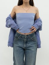 Load image into Gallery viewer, Vintage x Made in USA x Lilac Tube Top (XS, S)