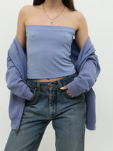 Load image into Gallery viewer, Vintage x Made in USA x Lilac Tube Top (XS, S)