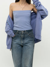 Load image into Gallery viewer, Vintage x Made in USA x Lilac Tube Top (XS, S)