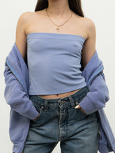 Load image into Gallery viewer, Vintage x Made in USA x Lilac Tube Top (XS, S)