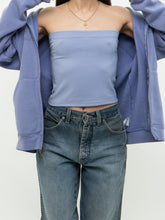 Load image into Gallery viewer, Vintage x Made in USA x Lilac Tube Top (XS, S)