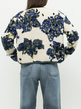 Load image into Gallery viewer, Modern x Cream Raised Knit Floral Cropped Jacket (M, L)