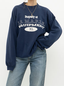 Vintage x I.B. M.A.P.L.E. Faded Navy Crewneck (XS-L)