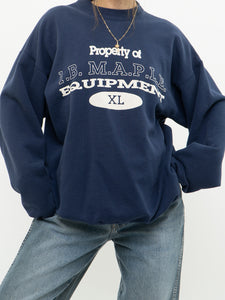 Vintage x I.B. M.A.P.L.E. Faded Navy Crewneck (XS-L)