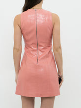Load image into Gallery viewer, ALICE + OLIVIA x Pink Faux Leather Croc Mini Dress (XS, S)