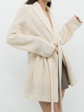 Load image into Gallery viewer, BANANA REPUBLIC x Cream Pure Cashmere Belted Sweater (XS-XL)