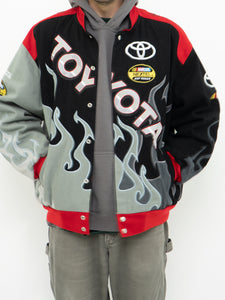 Vintage x CHECKERED FLAG SPORTS x Toyota Flames Racing Jacket (M-XXL)