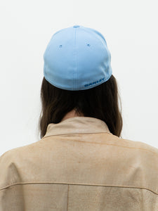 Vintage x OAKLEY Baby Blue Metal Raised Logo Hat