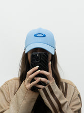 Load image into Gallery viewer, Vintage x OAKLEY Baby Blue Metal Raised Logo Hat
