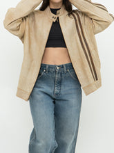 Load image into Gallery viewer, Vintage x Beige, Brown Faded Leather Jacket (S-L)