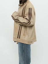 Load image into Gallery viewer, Vintage x Beige, Brown Faded Leather Jacket (S-L)