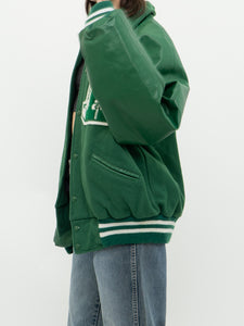 Vintage x Green 'B' Wool Varsity Jacket (M-XL)
