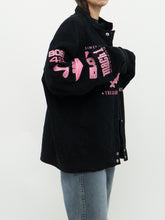 Load image into Gallery viewer, Vintage x JH DESIGNS Ford Mustang Pink, Black Racing Jacket (XS-XXL)