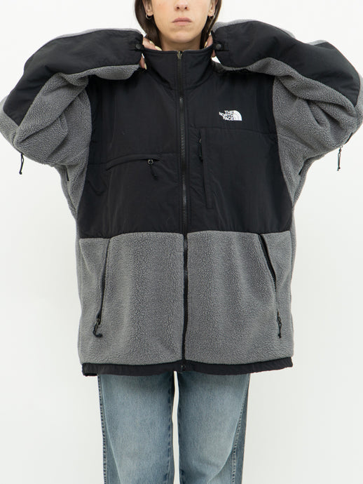 THE NORTH FACE x Grey, Black Fleece Jacket (M-XL)
