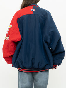 Vintage x Made in USA x STARTER Cardinals Navy, Red Jacket (XL)