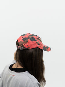 Vintage x BUDWEISER x NASCAR Red Camo Faded Hat