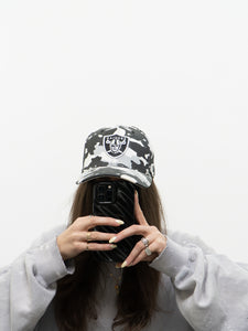 REEBOK x RAIDERS B&W Camo Hat