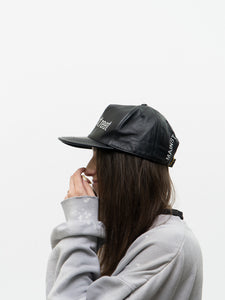 Vintage x Mainstreet Black Leather Hat