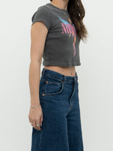 Load image into Gallery viewer, Modern x HM Nirvana Grey Cropped Tee (XS)